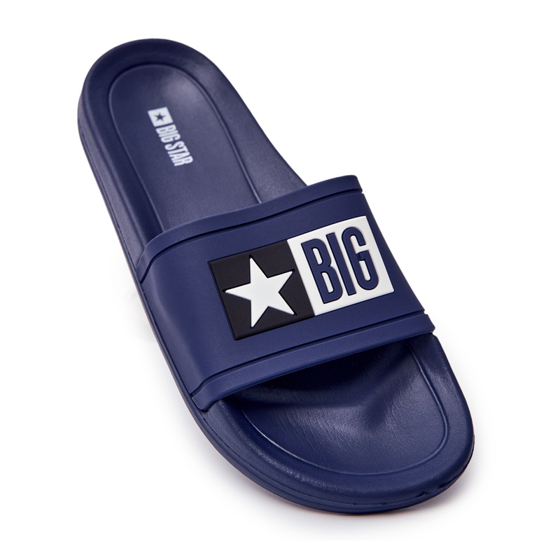 Zapatillas de hombre Big Star DD174701 azul marino