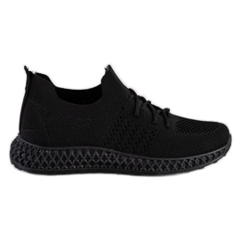 Zapatos deportivos sin cordones MCKEYLOR negro