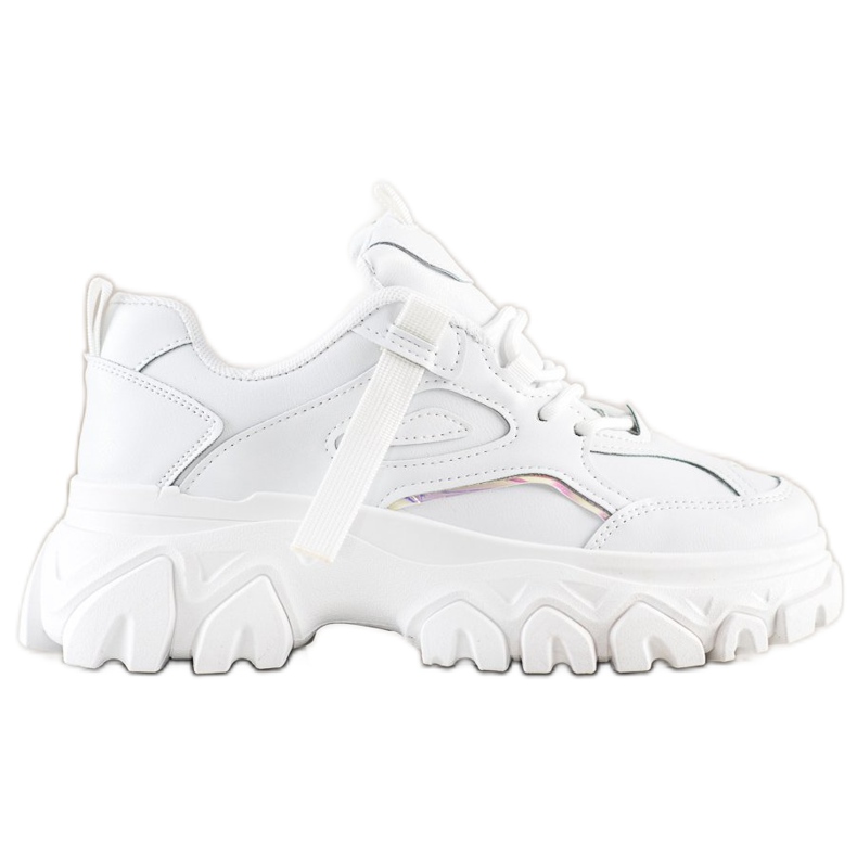 SHELOVET Zapatillas Blancas De Moda blanco