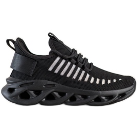 SHELOVET Zapatillas Negras De Moda negro