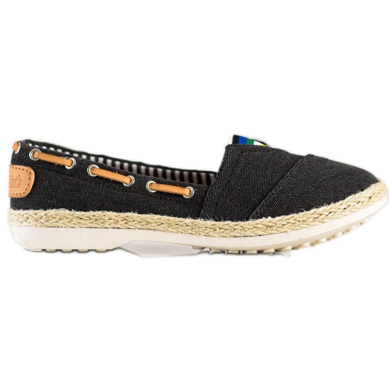 Beauty Girl'S Alpargatas Textiles negro