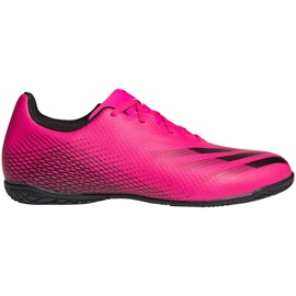 Botas de fútbol Adidas X Ghosted.4 In M FW6905 multicolor rosado