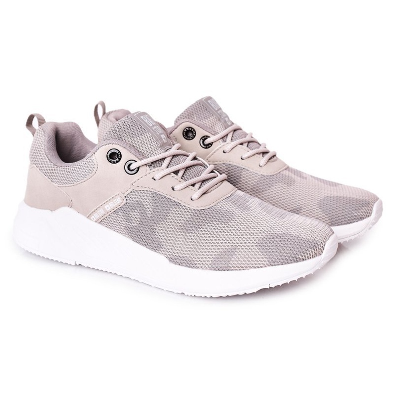 Calzado deportivo para hombre Memory Foam Big Star HH174139 Gris