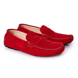 Mocasines Casual Ante GOE HH1N4066 Rojo