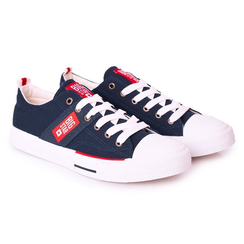 Zapatillas de hombre Big Star HH174041 Azul marino
