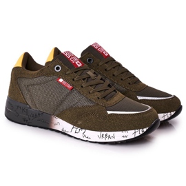 Zapatos Deportivos De Hombre Memory Foam Big Star FF174209 Verde