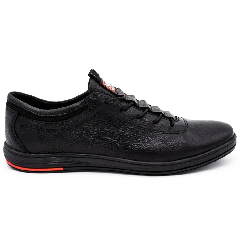 Polbut Zapatos de hombre piel casual negro K23