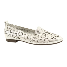 Bailarinas caladas plateadas Filippo DP2039 SI plata gris