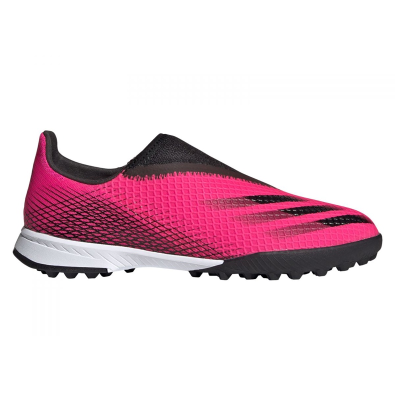 Botas de fútbol Adidas X Ghosted.3 Ll Tf Jr FY7293 multicolor rosado Botas de fútbol Adidas X Ghosted.3 Ll Tf Jr FY7293 multicolor rosado