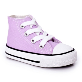 FRROCK Zapatillas Altas Infantiles Violeta Filemon