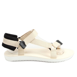 Sandalias deportivas velcro N-67 Beige