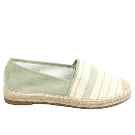 Alpargatas de mujer aguamarina 3447 Verde