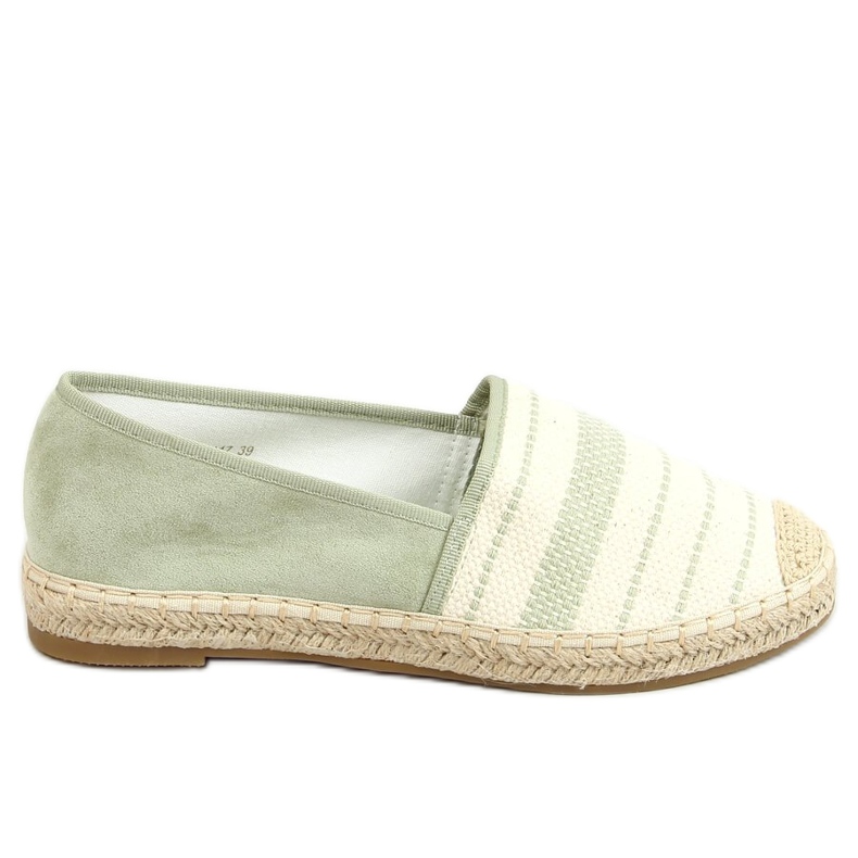 Alpargatas de mujer aguamarina 3447 Verde