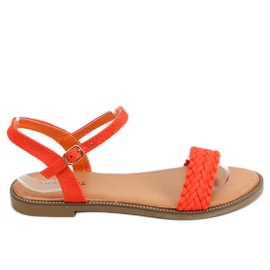 Sandalias de mujer naranja WL061 Orange