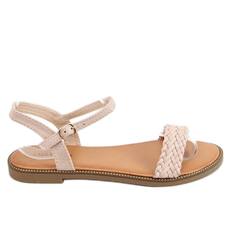 Sandalias beige de mujer WL061 Nude