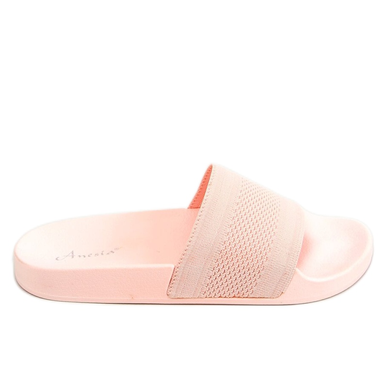 Pantuflas punto rosa MU-5 Nude rosado