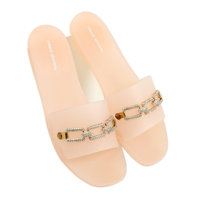 Beige Meliski 3704 Pantuflas beige