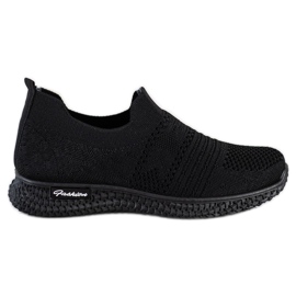 MCKEYLOR Zapatillas negras sin cordones negro