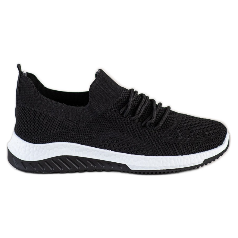 Camo Zapatillas negras caladas negro