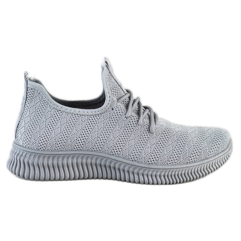 SHELOVET Calzado Deportivo Textil Ligero gris