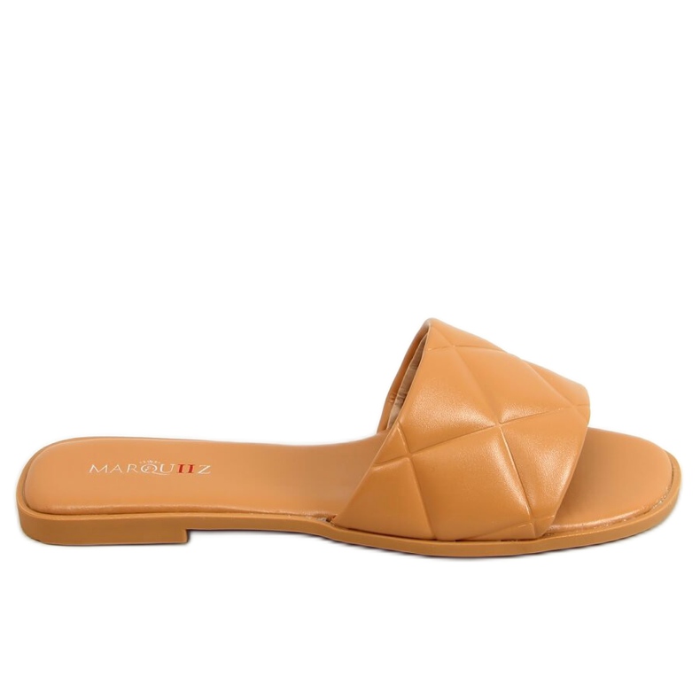 Camel 5860 Pantuflas acolchadas camel marrón