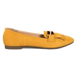 Anesia Paris Mocasines con estilo amarillo