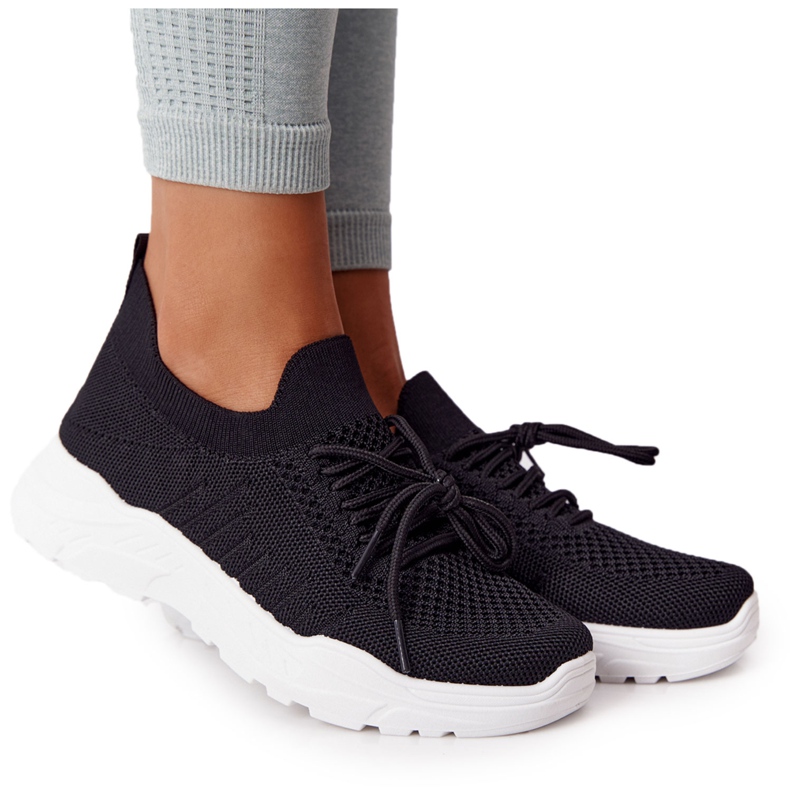 PS1 Calzado deportivo de mujer Sneakers Black Ruler blanco negro