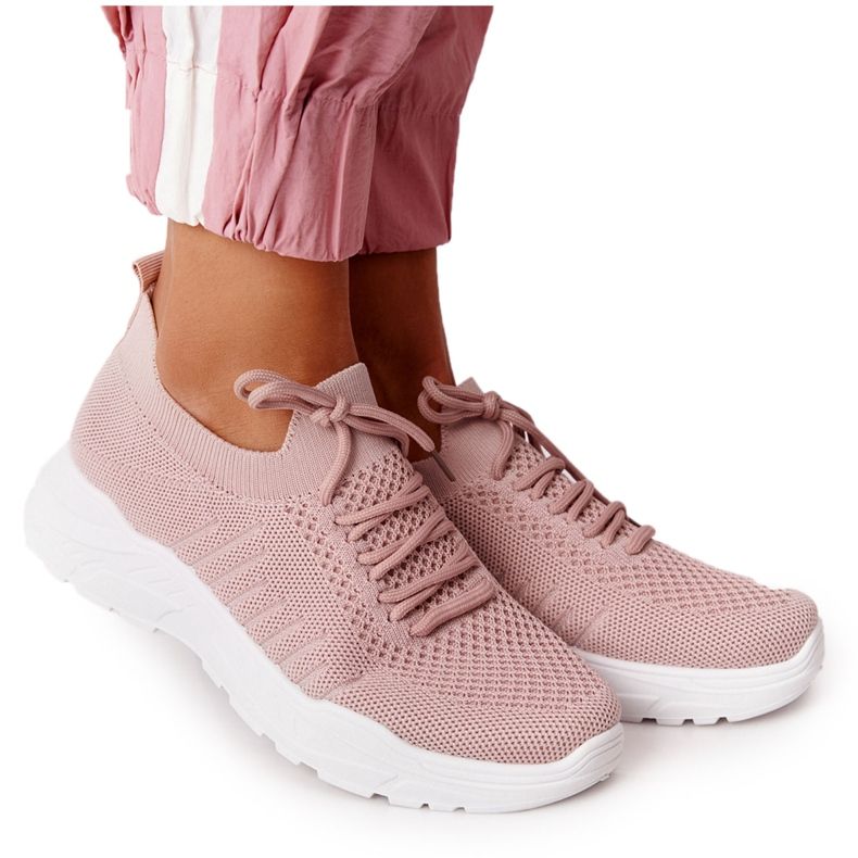 PS1 Calzado deportivo de mujer Sneakers Pink Ruler blanco rosado PS1 Calzado deportivo de mujer Sneakers Pink Ruler blanco rosado