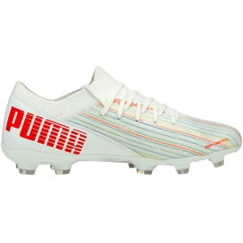 Botas de fútbol Puma Ultra 3.2 Fg Ag 106300 03 blanco