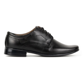 Lukas Zapatos de cuero negro j1 negro