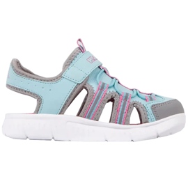 Zapatos para niños Kappa Kyoko azul-gris 260884K 6316 rosado