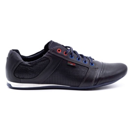 Lemar Zapato piel hombre 882 grano azul marino oscuro