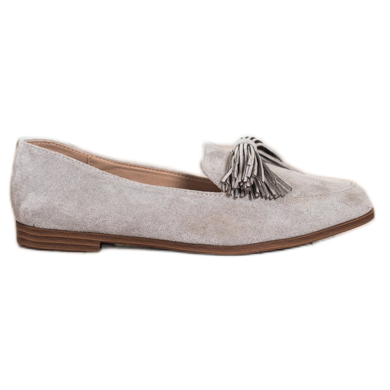 Evento Señores de ante con flecos gris Evento Señores de ante con flecos gris