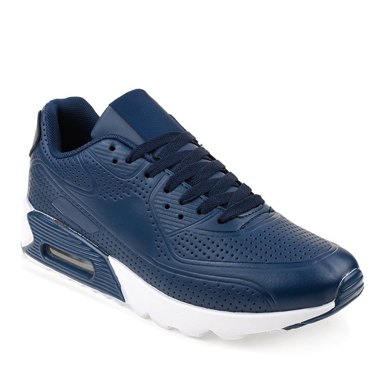 Deportivas hombre azul marino H03-3