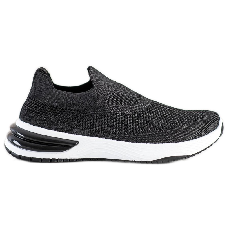 SHELOVET Zapatillas sin cordones negro
