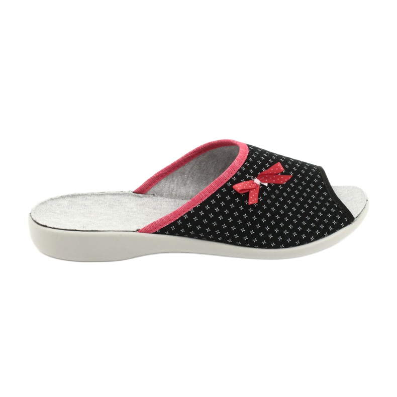 Zapatos de mujer befado pu 254D109 Viki negro rojo