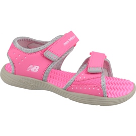 Sandalias New Balance Sandal K K2004GRP rosado gris