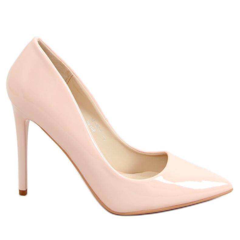 Tacones de aguja beige de mujer beige NF-50P Beige