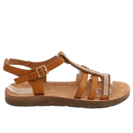Sandalias mujer camel L-375 camel marrón Sandalias mujer camel L-375 camel marrón