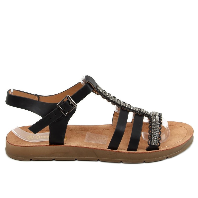 Sandalias de mujer negras L-375 Black negro