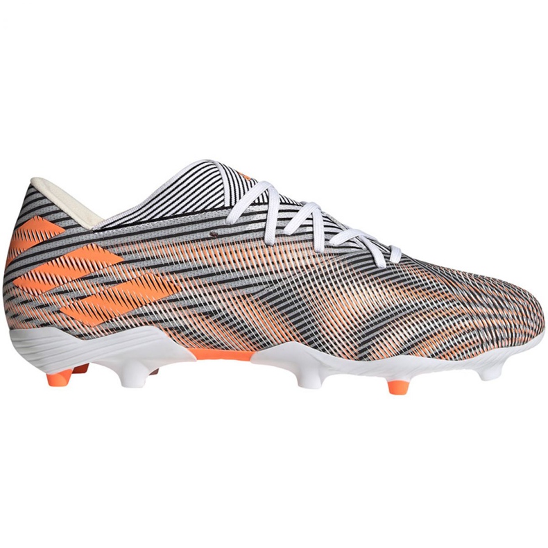 Botas de fútbol adidas Nemeziz.2 Fg M FW7341 blanco gris