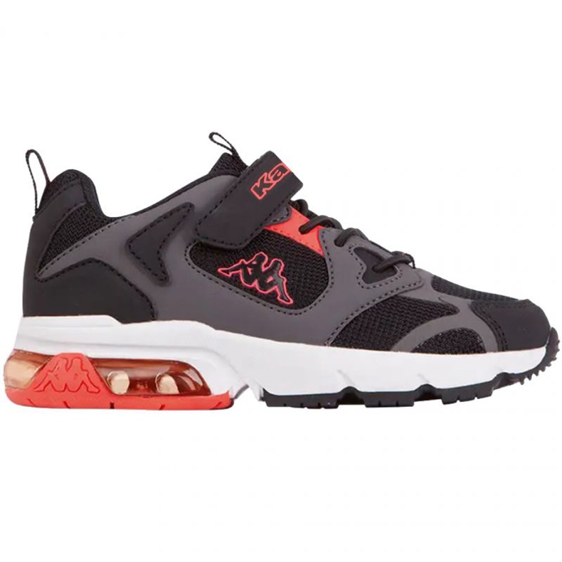 Zapatos Kappa Yero Jr 260891K negro rojo