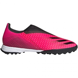 Botas de fútbol adidas X Ghosted.3 Ll Tf M FW6972 multicolor rosado