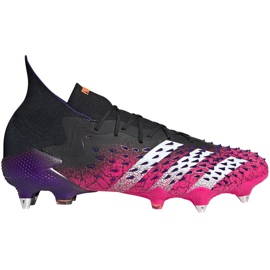 Botas de fútbol adidas Predator Freak.1 Sg M FW7243 multicolor rosa