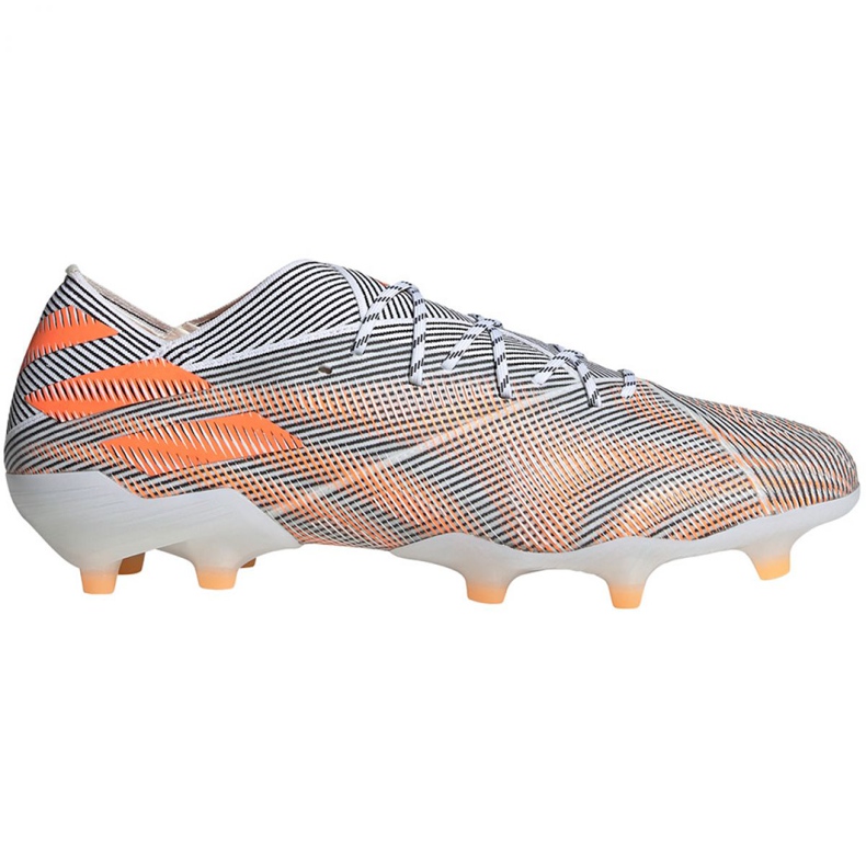 Botas de fútbol adidas Nemeziz.1 Fg M FW7327 naranja, multicolor naranja