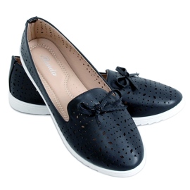 Señores calados negros DY-05 Negro