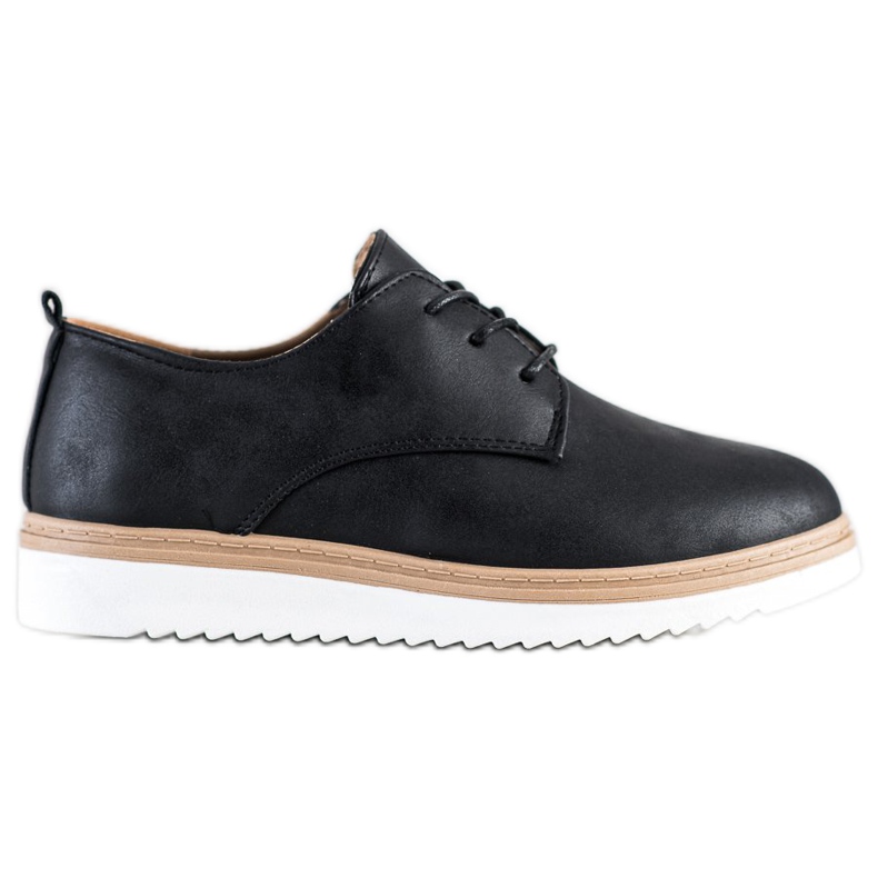 SHELOVET Zapatos casuales negros