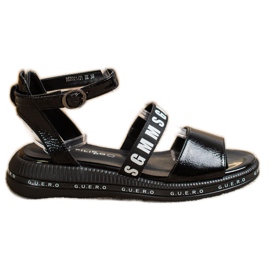 Filippo Sandalias negras de moda negro