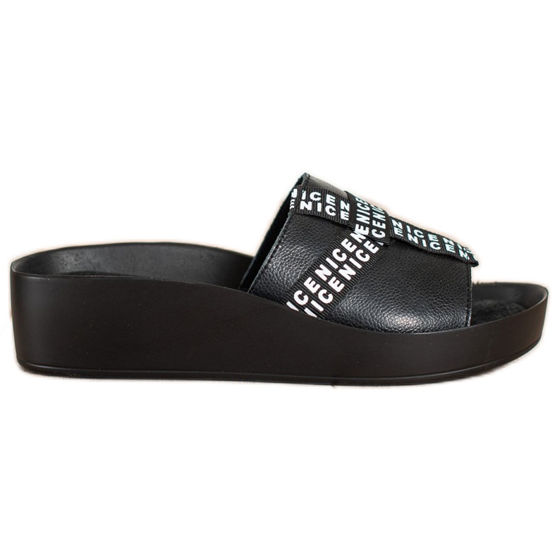Filippo Zapatillas de cuero de moda negro