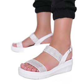 Sandalias de cuña blancas Sweet Rasp blanco Sandalias de cuña blancas Sweet Rasp blanco